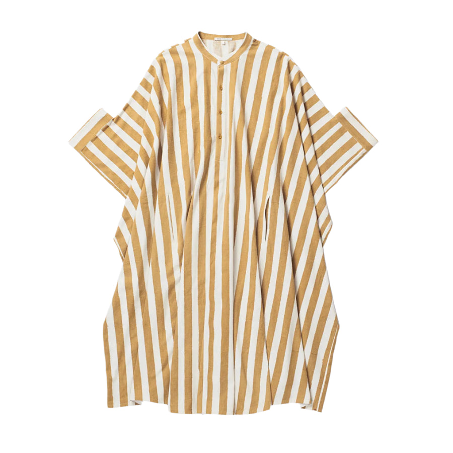 11.11 Ecru+Ochre Striped Kaftan