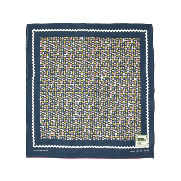 Kapital Skull and Floral Print Bandana