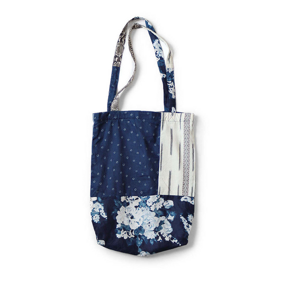 Kapital ツイルNOVEL TOTEBAG Kapital Patchwork Novel Tote - Tourists