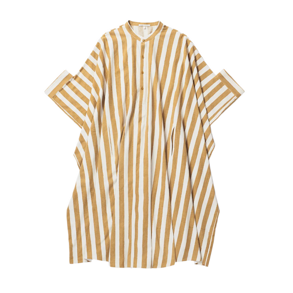 11.11 Ecru+Ochre Striped Kaftan