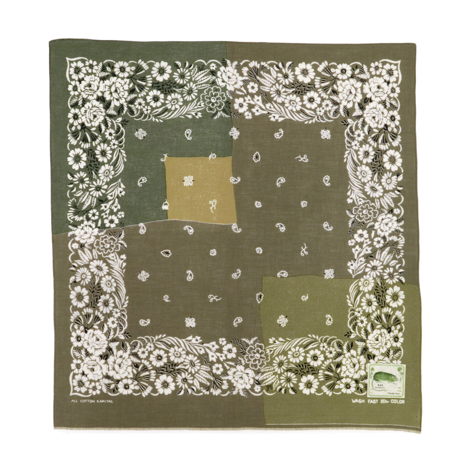 Kapital Garden Patchwork Khaki