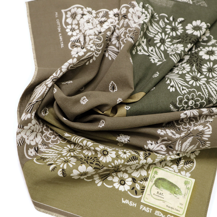 Kapital Garden Patchwork Khaki