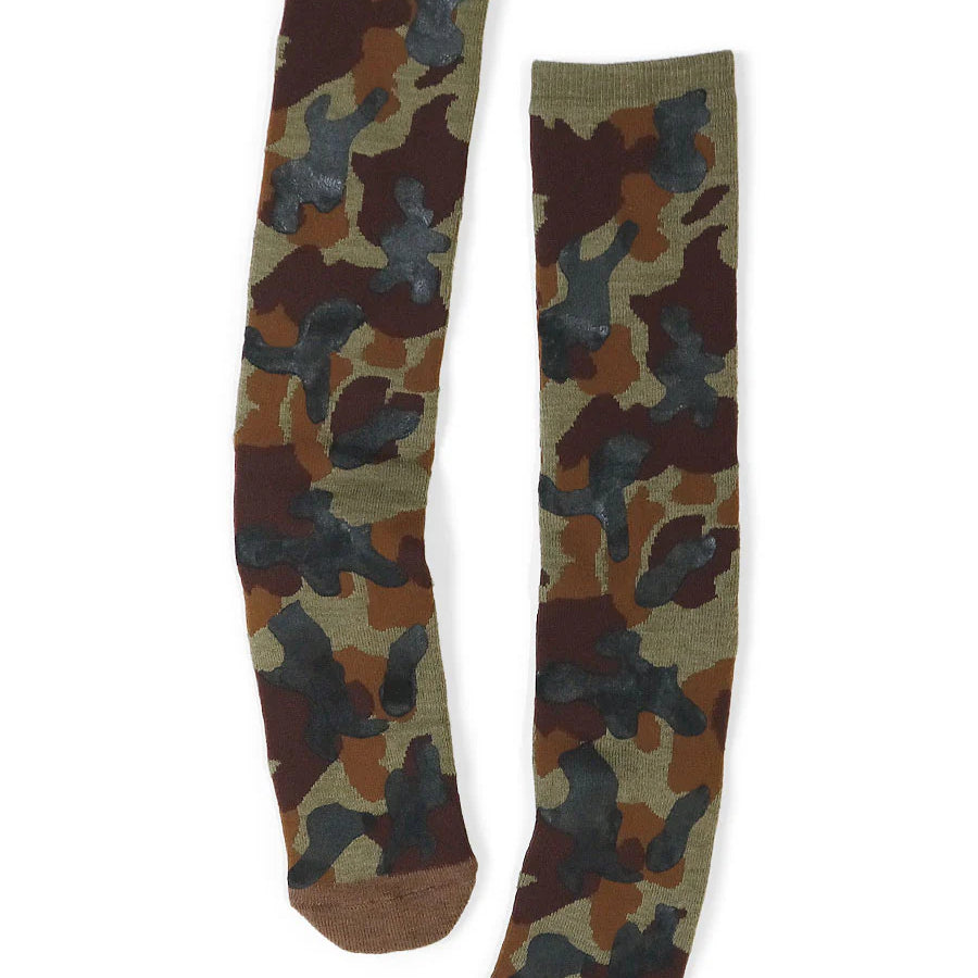 Kapital Knee High Camo Socks