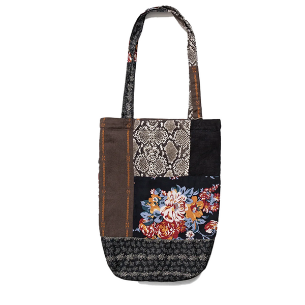 KAPITAL Novel Patchwork Tote