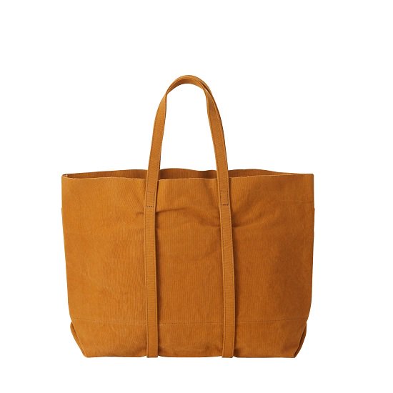 Amiacalva Medium Washed Canvas 6-Pocket Tote - Mustard