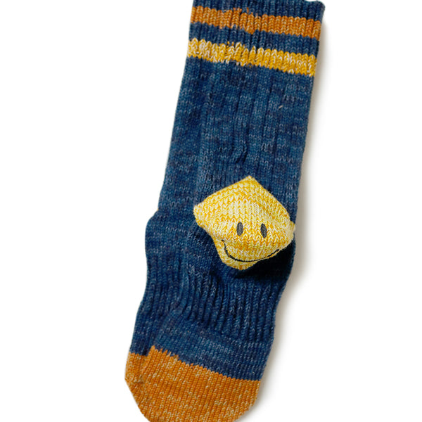 Kapital 60 Yarns Smile socks - Navy